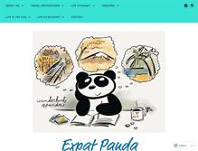 Tablet Screenshot of expatpanda.com